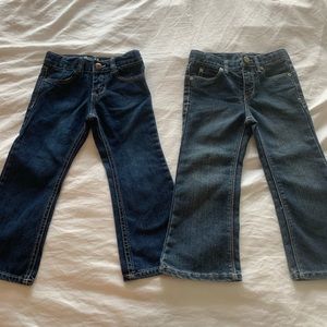 NWOT! Adorable boot cut, adjustable waist jeans!